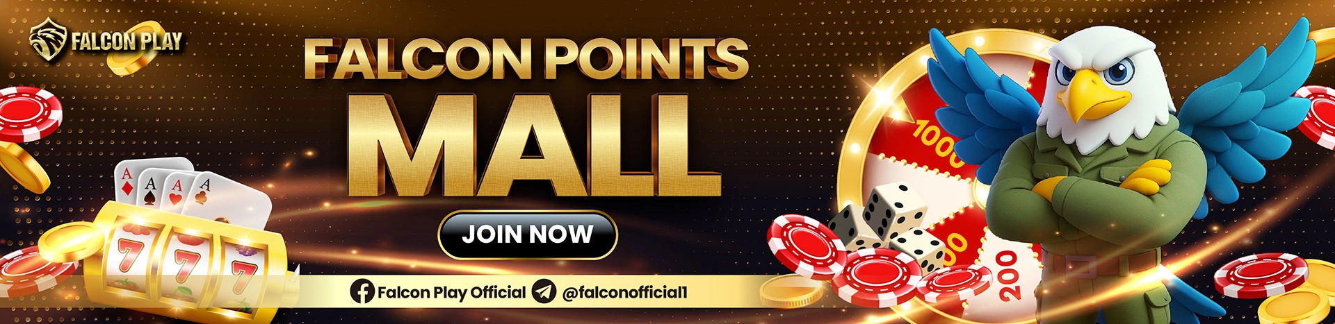 FALCONPLAY app cashback and rewards program showcased on a mobile screen